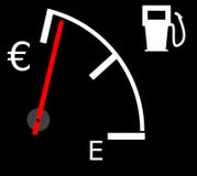 Prezzi aumentanti combustibile/della benzina Fotografie Stock Libere da Diritti Prezzi aumentanti combustibile/della benzina Fotografie Stock Libere da Diritti