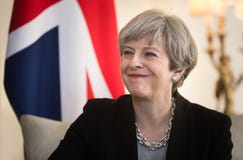 Primer ministro del Reino Unido Theresa May foto de archivo libre de regalías Primer ministro del Reino Unido Theresa May foto de archivo libre de regalías