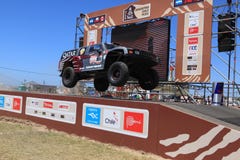 Prince of Qatar at dakar 2012 stock photography Prince of Qatar at dakar 2012 stock photography