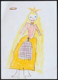 Princesa Gráfico del niño imagen de archivo Princesa Gráfico del niño imagen de archivo