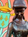 Princess ono Wpatruje się W dół obrazy stock Princess ono Wpatruje się W dół obrazy stock