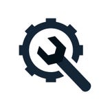 spanner, repair, hammer, wrench, industry, construction, screwdriver, equipment, service, maintenance, ax, gear, work tool icon