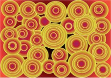 Aliens? weird cool colorful circles royalty free illustration Aliens? weird cool colorful circles royalty free illustration