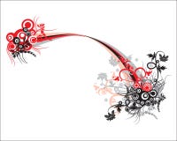 Abstract floral ornament vector for other design vector illustration Abstract floral ornament vector for other design vector illustration