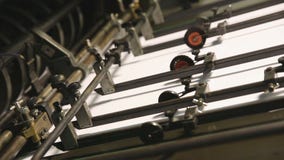 Printing offset machine paper printing detail