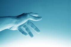 Priorità bassa alta tecnologia della mano