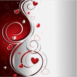 Priorità bassa con i cuori royalty illustrazione gratis Priorità bassa con i cuori royalty illustrazione gratis