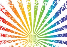Priorità bassa del Rainbow di Grunge illustrazione vettoriale Priorità bassa del Rainbow di Grunge illustrazione vettoriale