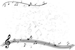 Priorità bassa della nota di musica royalty illustrazione gratis Priorità bassa della nota di musica royalty illustrazione gratis