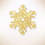 Priorità bassa elegante di natale Fiocco brillante dorato della neve di Natale ENV 10 illustrazione vettoriale Priorità bassa elegante di natale Fiocco brillante dorato della neve di Natale ENV 10 illustrazione vettoriale