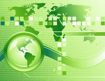 Priorità bassa verde dell'estratto del Internet di tecnologia illustrazione vettoriale Priorità bassa verde dell'estratto del Internet di tecnologia illustrazione vettoriale