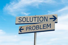 Problem and solution way