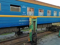 the procedure of changing the wheels on the train. royalty free stock photo the procedure of changing the wheels on the train. royalty free stock photo