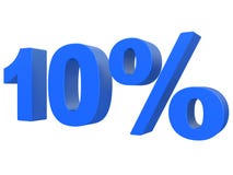 Procent av rabatten % 3d slösar text som isoleras på en vit tolkning för bakgrund 3d vektor illustrationer Procent av rabatten % 3d slösar text som isoleras på en vit tolkning för bakgrund 3d vektor illustrationer