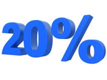 Procent av rabatten % 3d slösar text som isoleras på en vit tolkning för bakgrund 3d stock illustrationer Procent av rabatten % 3d slösar text som isoleras på en vit tolkning för bakgrund 3d stock illustrationer