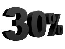 Procent av rabatten % 3d svärtar text som isoleras på en vit tolkning för bakgrund 3d royaltyfri illustrationer Procent av rabatten % 3d svärtar text som isoleras på en vit tolkning för bakgrund 3d royaltyfri illustrationer