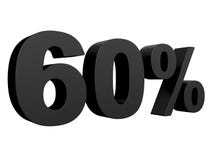 Procent av rabatten % 3d svärtar text som isoleras på en vit tolkning för bakgrund 3d vektor illustrationer Procent av rabatten % 3d svärtar text som isoleras på en vit tolkning för bakgrund 3d vektor illustrationer