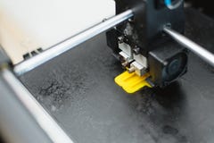 3d printing details. 3d printer for printing multi-colored toys. royalty free stock image 3d printing details. 3d printer for printing multi-colored toys. royalty free stock image