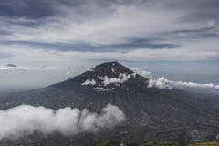 Prodezza di maontain sumbing fotografia stock Prodezza di maontain sumbing fotografia stock