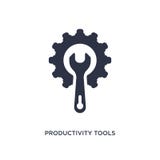 productivity tools icon on white background. Simple element illustration from productivity concept vector illustration productivity tools icon on white background. Simple element illustration from productivity concept vector illustration