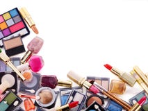 Produits de beauté décoratifs pour le renivellement. Photographie stock libre de droits Produits de beauté décoratifs pour le renivellement. Photographie stock libre de droits