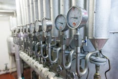 Produktion av den specialiserade fett- och för mattillsatser industrianläggningen royaltyfria bilder Produktion av den specialiserade fett- och för mattillsatser industrianläggningen royaltyfria bilder