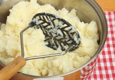 Produrre le purè di patate immagini stock libere da diritti Produrre le purè di patate immagini stock libere da diritti