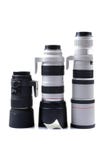 Professional Camera Lens Royalty Free Stock Photography