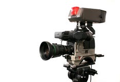 Professional Video Camera Stock Photography Professional Video Camera Stock Photography