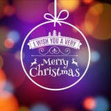 Progettazione del manifesto della carta di Buon Natale di vettore Modello dell'invito per la festa di natale Decorazione della pa royalty illustrazione gratis Progettazione del manifesto della carta di Buon Natale di vettore Modello dell'invito per la festa di natale Decorazione della pa royalty illustrazione gratis