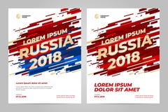 Progettazione del modello della disposizione per lo sport illustrazione di stock Progettazione del modello della disposizione per lo sport illustrazione di stock