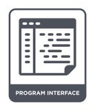 program interface icon in trendy design style. program interface icon isolated on white background. program interface vector icon vector illustration program interface icon in trendy design style. program interface icon isolated on white background. program interface vector icon vector illustration