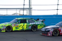 Programa piloto Jeff Gordon de la taza de NASCAR Sprint foto de archivo Programa piloto Jeff Gordon de la taza de NASCAR Sprint foto de archivo