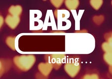 progress bar loading pregnancy breast text depositphotos royalty