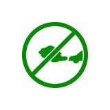 prohibición en los gases del icono verde de los coches Elemento del icono de protección de la naturaleza para los apps móviles de stock de ilustración prohibición en los gases del icono verde de los coches Elemento del icono de protección de la naturaleza para los apps móviles de stock de ilustración