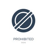 prohibited icon in trendy design style. prohibited icon isolated on white background. prohibited vector icon simple and modern vector illustration prohibited icon in trendy design style. prohibited icon isolated on white background. prohibited vector icon simple and modern vector illustration