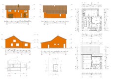 Project Of The Living House Royalty Free Stock Images Project Of The Living House Royalty Free Stock Images