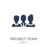 projekt drużyny ikona Modna płaska wektorowa projekt drużyny ikona na bielu ilustracja wektor projekt drużyny ikona Modna płaska wektorowa projekt drużyny ikona na bielu ilustracja wektor
