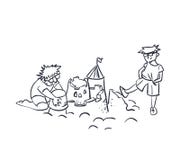 Projektanta i testeru poj?cia piaska wektorowy ilustracyjny kasztel mia?d?y, zazdro?ci, krytyki poj?cie ilustracja wektor Projektanta i testeru poj?cia piaska wektorowy ilustracyjny kasztel mia?d?y, zazdro?ci, krytyki poj?cie ilustracja wektor