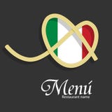 Projeto do menu Imagem de Stock Projeto do menu Imagem de Stock