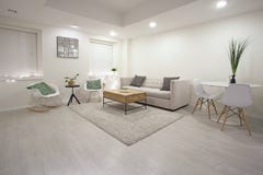 Projeto moderno da sala de visitas