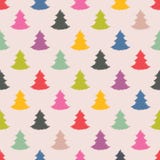 Projeto sem emenda da textura da árvore de Natal ilustração royalty free Projeto sem emenda da textura da árvore de Natal ilustração royalty free