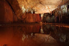 Prometheus Cave, Kumistavi, Georgia Stock Photos