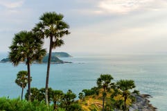 Promthep phuket Tailândia de Laem Ponto do sul da ilha de Phuket fotos de stock royalty free Promthep phuket Tailândia de Laem Ponto do sul da ilha de Phuket fotos de stock royalty free