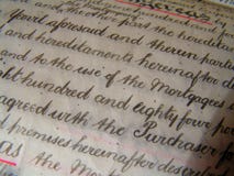 Property Deed 02 Royalty Free Stock Image Property Deed 02 Royalty Free Stock Image