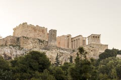 Propylaea, Αθήνα, Ελλάδα στοκ φωτογραφία Propylaea, Αθήνα, Ελλάδα στοκ φωτογραφία