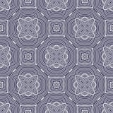 Protagonice el fondo inconsútil del modelo de la matriz de la flor en azul y blanco ilustración del vector Protagonice el fondo inconsútil del modelo de la matriz de la flor en azul y blanco ilustración del vector