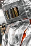 Protective clothes of a firefighter Royalty Free Stock Photography Protective clothes of a firefighter Royalty Free Stock Photography