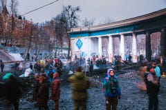 ukraine dimostranti governmental barricade regno unito protester ucraina
