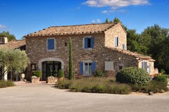 Provence Stone House Royalty Free Stock Photography Provence Stone House Royalty Free Stock Photography